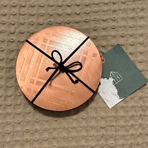 Hearth & Hand Copper Round Coaster Set of 4